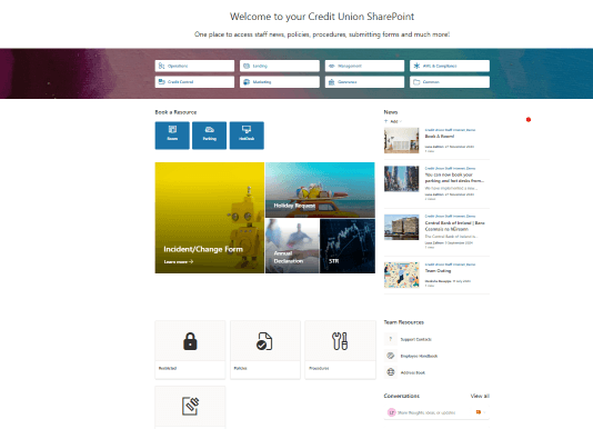 Staff Intranet